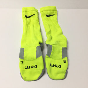 lime green nike socks